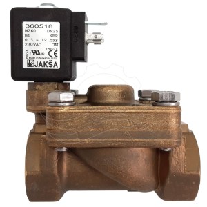 Électrovanne Jakša M260 0,3-12bar G1'' NBR 230V AC (360518)