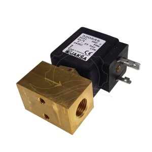 Électrovanne Jakša D221 0-25bar G1/4'' FPM 24V DC (320545)