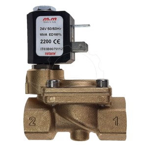 Électrovanne M&M B205DBZ 0,3-16bar G1/2'' NBR 24V AC