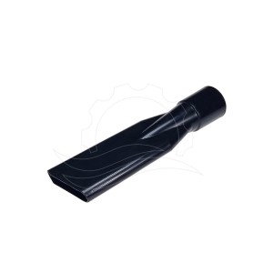 Suceur plastique classique d'aspirateur 38mm court noir