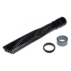 Suceur flexible d'aspirateur 38mm noir (à clip)
