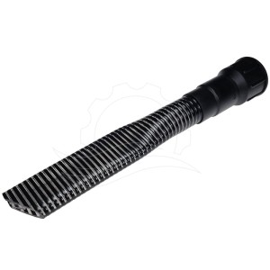 Suceur flexible d'aspirateur 50mm noir (avec cloison)