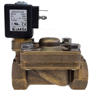 Électrovanne Jakša M260 0,3-12bar G1'' NBR 24V AC (360534)