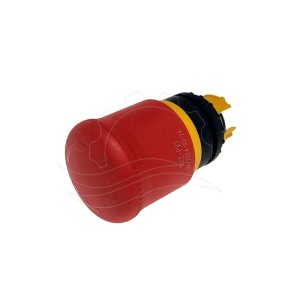 Commande de bouton rotatif Eaton M22-PVT rouge