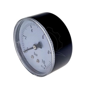 Manomètre 0-10bar 63mm (raccord arrière)