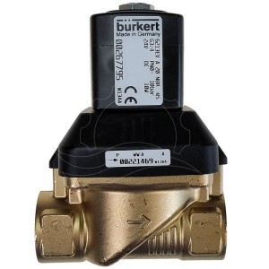 Électrovanne Bürkert 6213 0-10bar DN20 G3/4'' NBR MS 24V DC