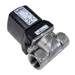 Électrovanne Bürkert 6213 0-10bar DN13 G1/2'' FKM VA 24V DC