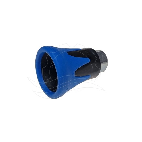 Osłona dyszy R+M ST-10 niebiesko-czarna G1/4'' (inox)