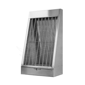Tape-tapis simple face 46x81x27cm (inox)
