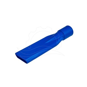 Suceur aspirateur plastique classique 38mm court bleu