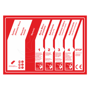 Autocollant Ehrle 845x595mm (modèle ES-A-4X-1.0)