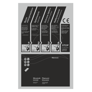 Autocollant Ehrle 556x867mm (modèle ES-W-4X-1.0)